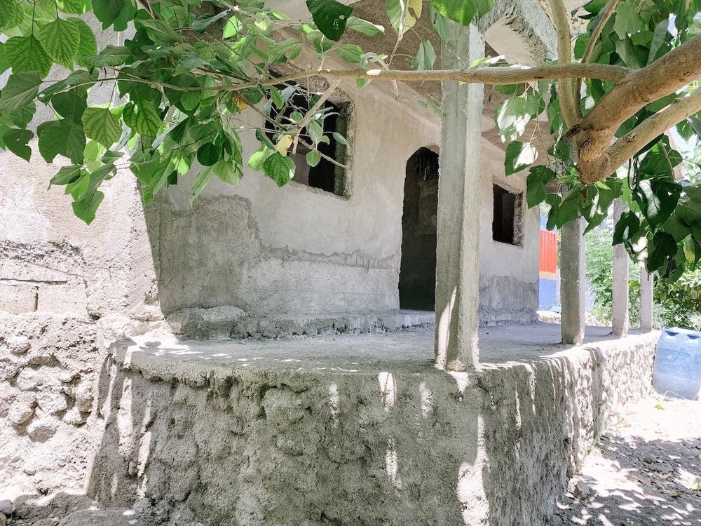 new concrete home built in Haiti