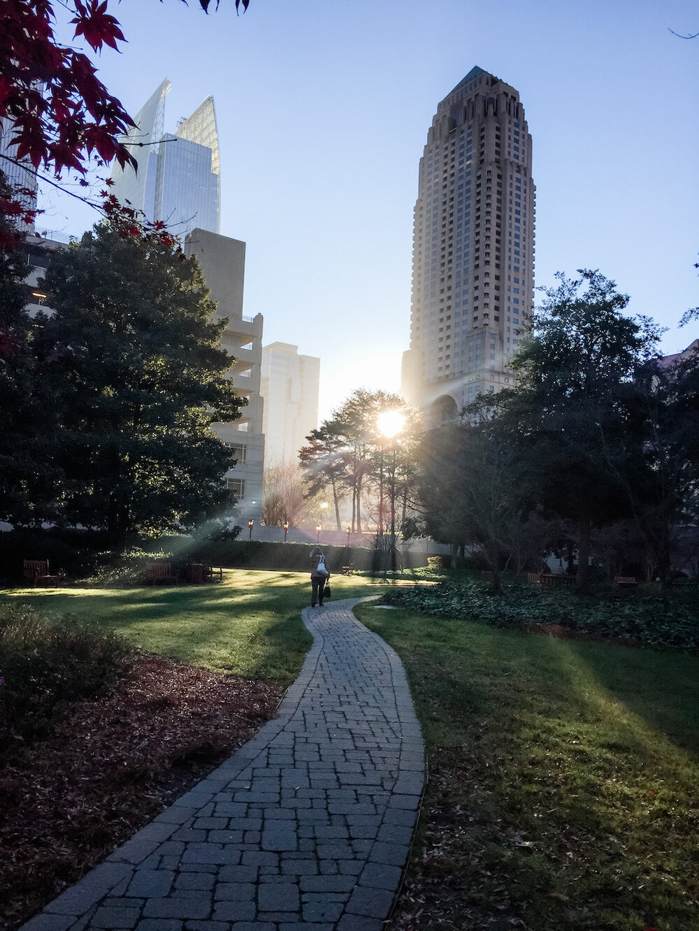 Atlanta Midtown walking path