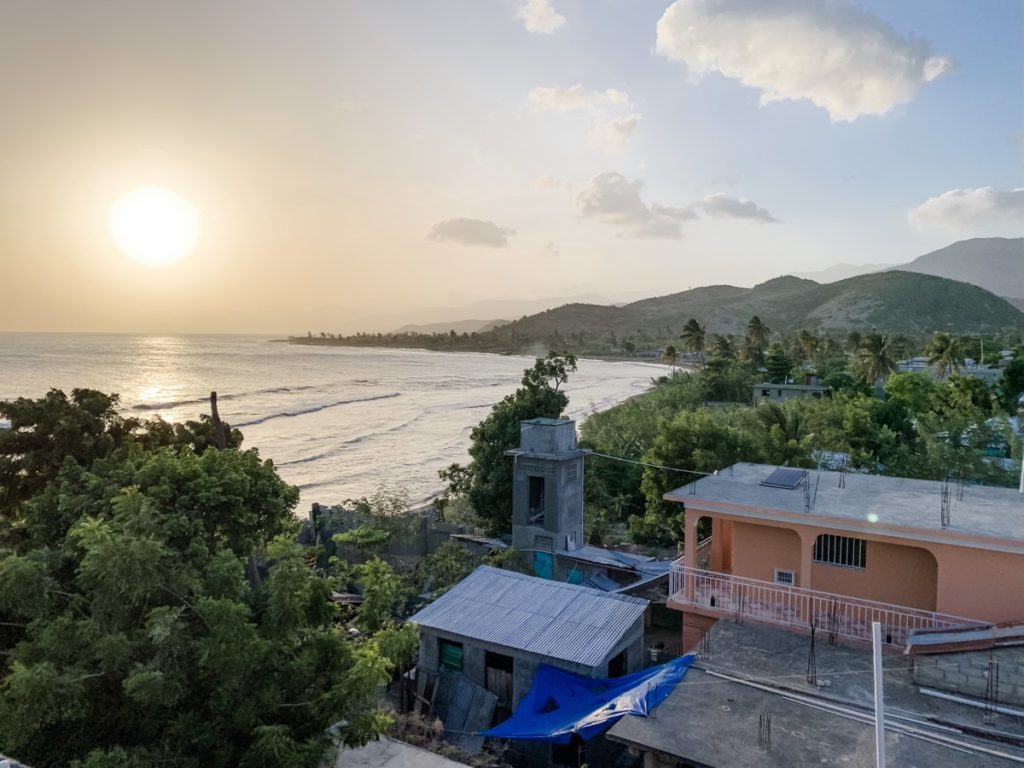 Haiti coast