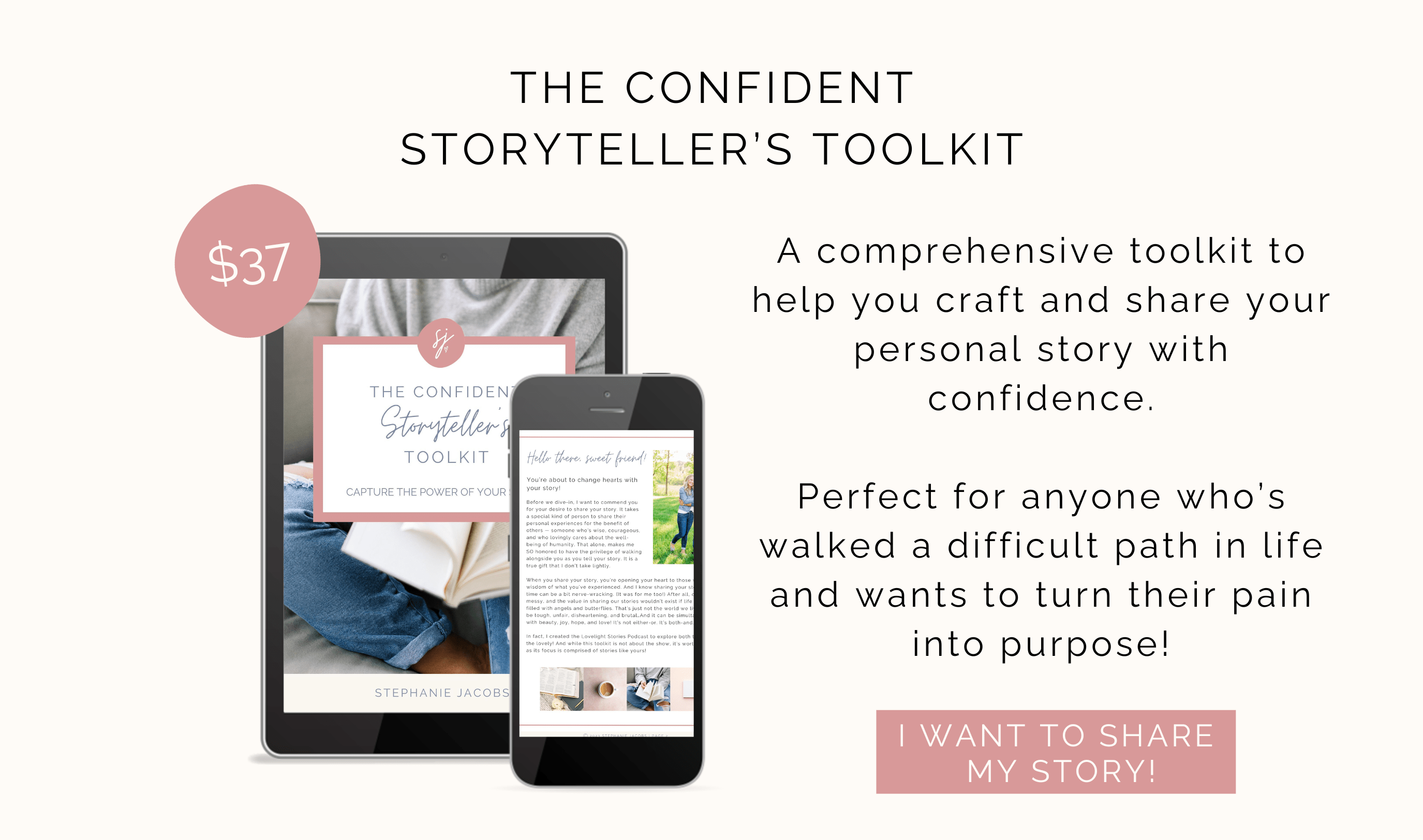 The Confident Storytellers Toolkit_Stephanie Jacobs