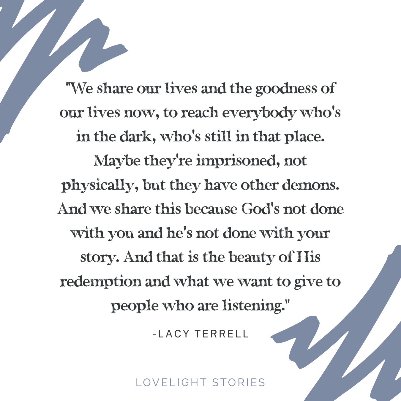 The Lovelight Stories Podcast | A Redemptive Love Story: How God Helped Us Find Freedom, Grace, and Love with Branden & Lacy Terrell