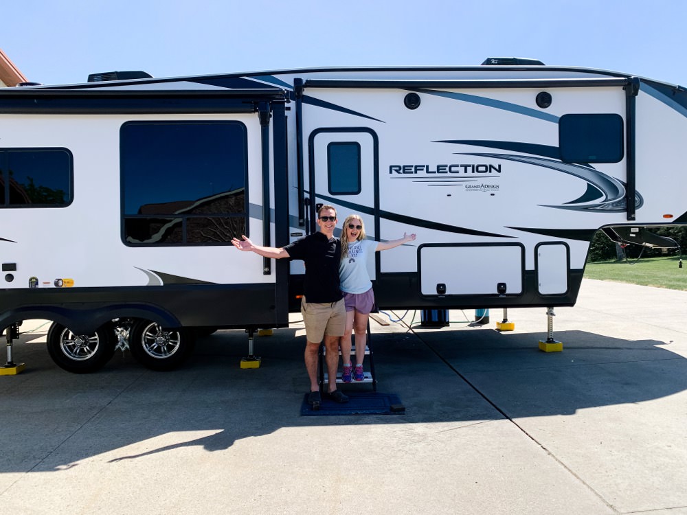 Moving into our new RV!